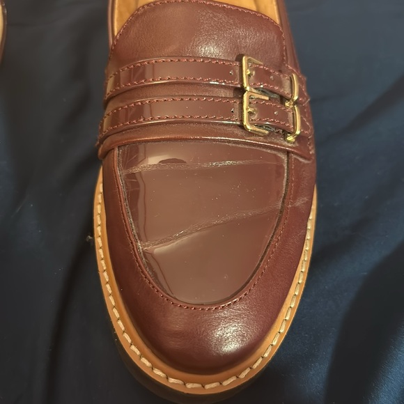 🍏 3 for $25 // Naturalizer 8W Burgundy Loafers - Picture 2 of 6